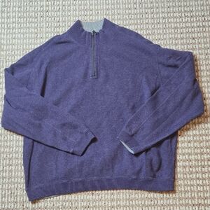 Tommy Bahama 2XL Purple Plus Size Pullover Sweater Sweatshirt Top